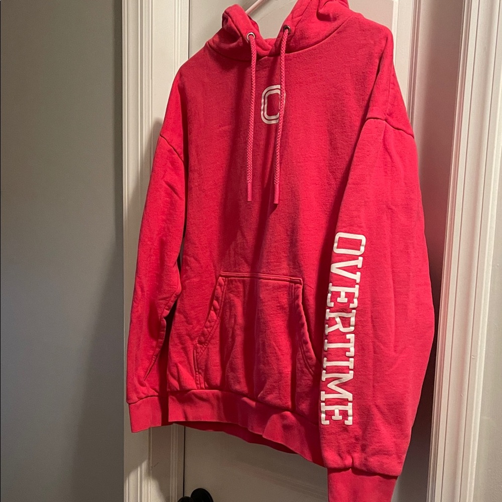 Pink Overtime Hoodie